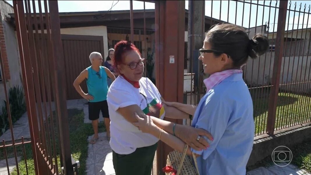 globo-60-anos:-renata-vasconcellos-vai-a-casa-de-uma-familia-em-porto-alegre,-no-rio-grande-do-sul