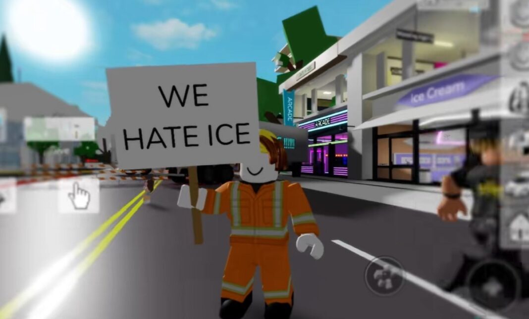 jogadores-usam-roblox-para-protestar-sobre-imigracao-nos-eua;-entenda