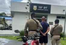 Perseguição na Av. Jorge Amado resulta na prisão de suspeito