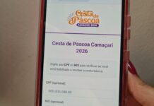 Beneficiários enfrentam problemas para emitir comprovante da cesta de Páscoa