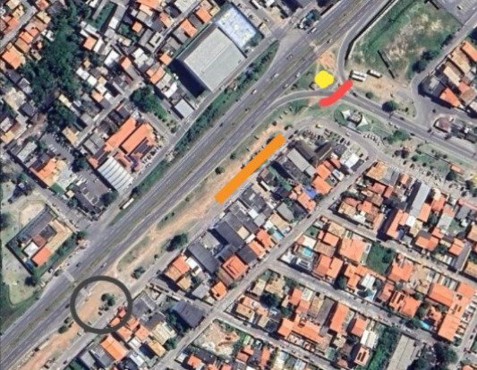 Mapa do esquema especial de transporte do Festival de Arembepe 2026