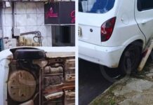 Veículo capota ao atingir piquete de contenção em Camaçari