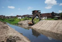 Obra inacabada no Rio Camaçari é retomada após 15 anos com investimento milionário