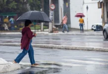 Inmet alerta para chuva forte em Camaçari até sexta-feira (24)
