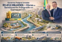 Governo Lula retoma obras e investe R$ 412 mi em saneamento em Camaçari