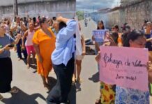 Mulher é estuprada em condomínio de Camaçari; moradores protestam