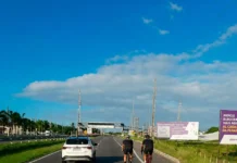 Motoristas alertam sobre perigos de “batedores” de ciclistas na Estrada do Coco