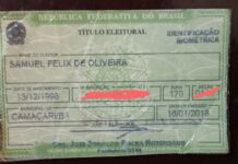 Título de eleitor é encontrado abandonado próximo ao Boulevard Shopping Camaçari