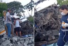 Acidente entre ônibus e caminhão na Estrada da Cascalheira deixa feridos
