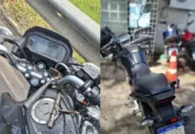 PM recupera motocicleta furtada em Jauá, orla de Camaçari