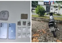 Polícia do 12º BPM apreende arma, drogas e moto adulterada em Verdes Horizontes