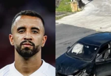 Jogador do Bahia sofre acidente de carro em Camaçari