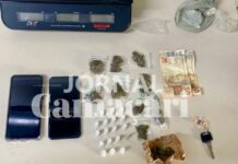 Homem é preso em Camaçari com cocaína, K9 e maconha