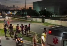 Criança de 8 anos fica ferida após atropelamento na entrada de Arembepe