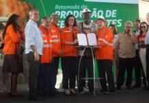 Lula destaca alegria na retomada da produção na Fafen, em Camaçari