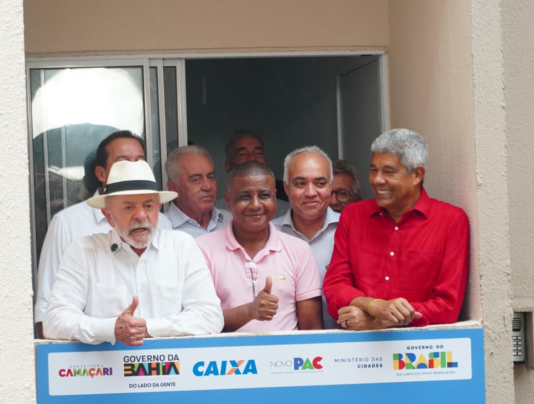 Visita de Lula às unidades do Minha Casa Minha Vida em Camaçari
