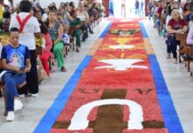Corpus Christi em Camaçari une fé, tradição e solidariedade