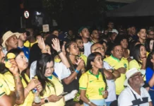 Retransmissão do jogo do Brasil na Copa será em telões em Camaçari
