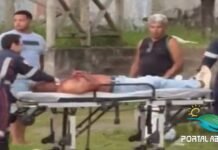 Motociclista sofre corte grave no pescoço por linha com cerol em Camaçari
