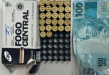 Homem é detido com munições após ação policial no Gravatá