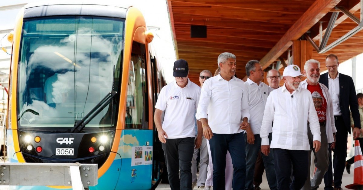 Projeto de expansão do VLT e obras de infraestrutura na Bahia