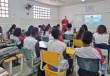 Alunos de Camaçari participam de ação sobre reciclagem e economia circular