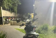 PMBA apreende moto clonada após denúncias de assaltos em Camaçari