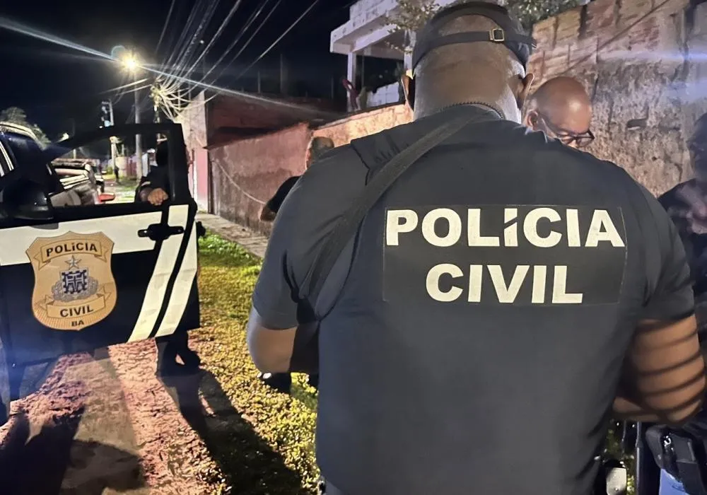 Área do homicídio em Camaçari