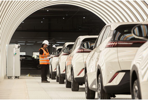 Complexo automotivo BYD em Camaçari