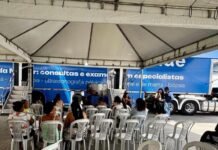 Carretas da Saúde da Mulher atendem população de Eunápolis e Camaçari