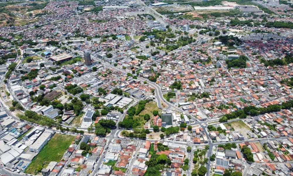 Cidade de Camaçari vista aérea