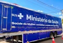 Carretas de Saúde da Mulher iniciam atendimentos em Eunápolis e Camaçari