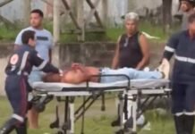 Motociclista é ferido gravemente no pescoço por linha com cerol em Camaçari