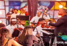 Orquestra Juvenil de Camaçari encanta público em estreia na Cidade do Saber