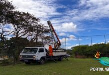 Sesp revitaliza iluminação e intensifica zeladoria no campo do Santo Antônio