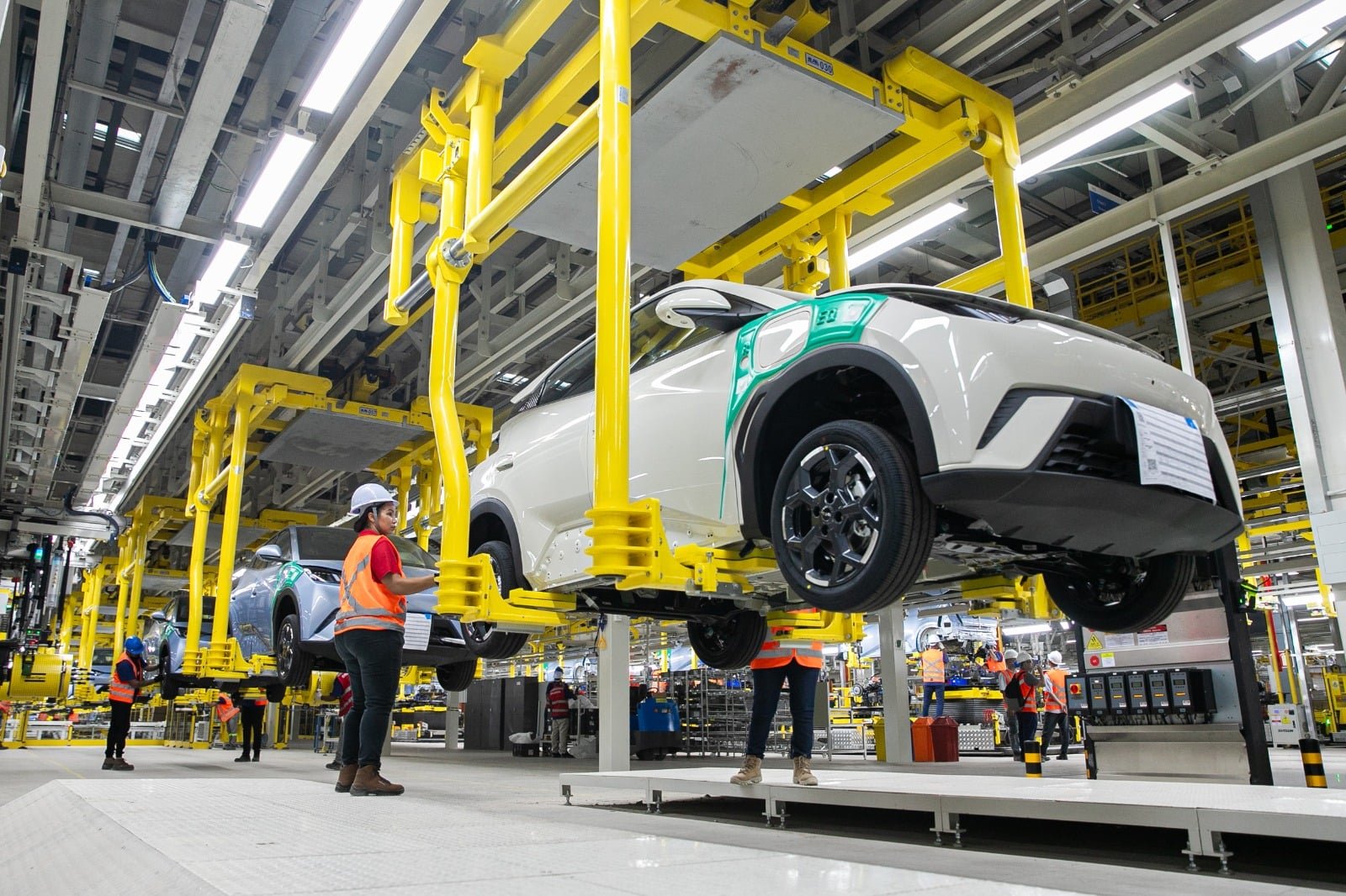 Fábrica da BYD em Camaçari