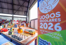 Camaçari reúne 4,5 mil estudantes na abertura dos Jogos Escolares 2026