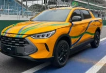 Nova picape brasileira chega com motor híbrido e até 219 cv para rivalizar com Fiat Toro
