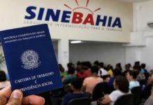 Sinebahia disponibiliza 1.108 vagas em cidades da região metropolitana nesta segunda