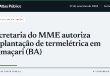 MME autoriza implantação de termelétrica em Camaçari (BA)