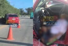 Idoso fica ferido em acidente grave na rotatória do Polo, Camaçari