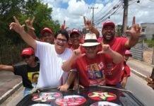 Caetano lidera maior carreata do Time de Lula em Camaçari no dia de ACM Neto