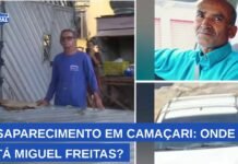 Família busca por Miguel Freitas, desaparecido em Camaçari