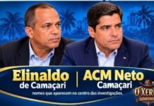 R$ 15 MILHÕES, ELINALDO E CASO MASTER: PF LEVANTA SUSPEITA EM CAMAÇARI; ACM NETO TAMBÉM É CITADO EM OUTRA FRENTE