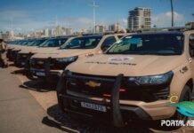 Camaçari recebe seis novas viaturas para reforço da segurança pública