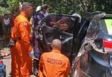 Acidente na Estrada da Cetrel em Camaçari deixa quatro feridos