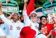 Mais de 20 mil pessoas participam de ato com Tagner e Time de Lula em Camaçari