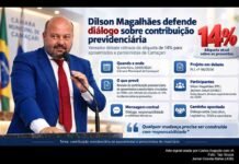 Vereador Dilson Magalhães defende diálogo sobre contribuição de aposentados em Camaçari