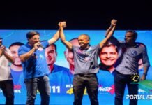 João Roma e Débora Régis reforçam apoio a Elinaldo na Região Metropolitana