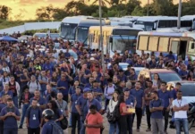Metalúrgicos suspendem trabalho na BYD Camaçari por 24h por dissídio